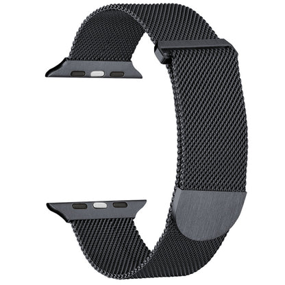 For Apple Watch Ultra 49mm Milanese Metal Magnetic Watch Band(Gunmetal) - Watch Bands by PMC Jewellery | Online Shopping South Africa | PMC Jewellery