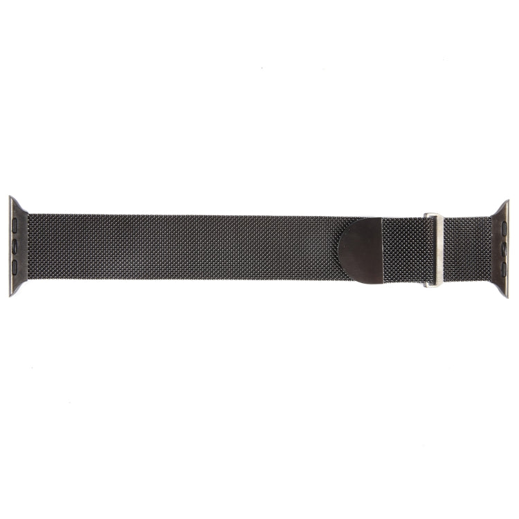 For Apple Watch 8 41mm Milanese Metal Magnetic Watch Band(Gunmetal) - Watch Bands by PMC Jewellery | Online Shopping South Africa | PMC Jewellery