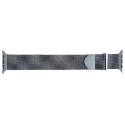 For Apple Watch 8 41mm Milanese Metal Magnetic Watch Band(Space Grey) - Watch Bands by PMC Jewellery | Online Shopping South Africa | PMC Jewellery