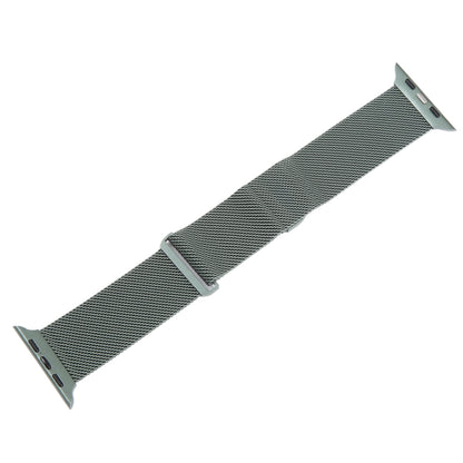 For Apple Watch 8 41mm Milanese Metal Magnetic Watch Band(Pine Green) - Watch Bands by PMC Jewellery | Online Shopping South Africa | PMC Jewellery