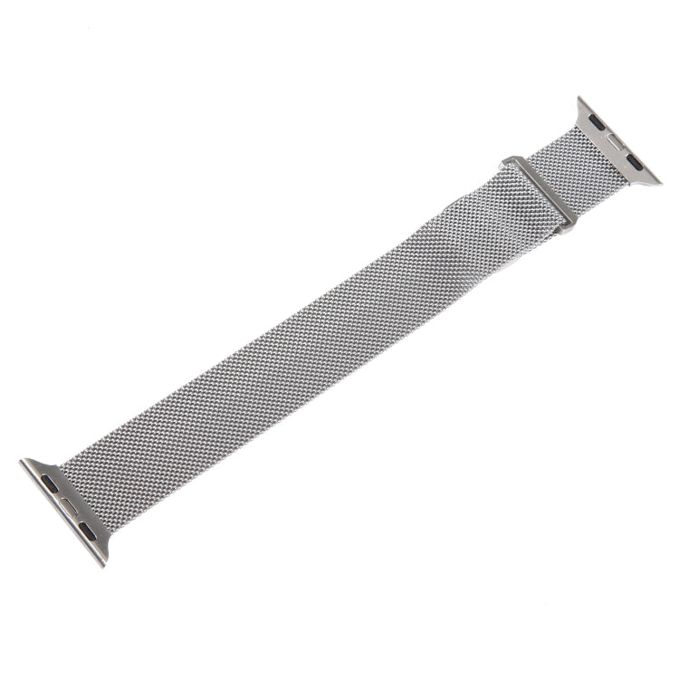 For Apple Watch SE 2022 40mm Milanese Metal Magnetic Watch Band(Silver) - Watch Bands by PMC Jewellery | Online Shopping South Africa | PMC Jewellery