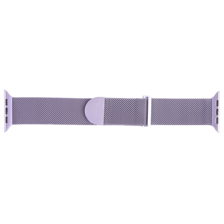 For Apple Watch SE 2022 40mm Milanese Metal Magnetic Watch Band(Lavender Purple) - Watch Bands by PMC Jewellery | Online Shopping South Africa | PMC Jewellery