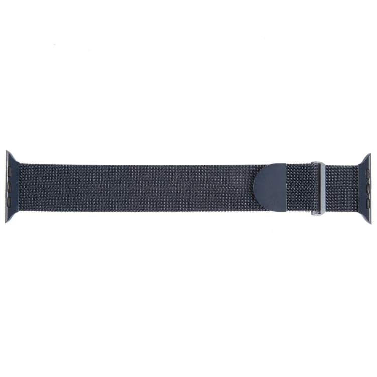 For Apple Watch SE 2022 44mm Milanese Metal Magnetic Watch Band(Midnight Blue) - Watch Bands by PMC Jewellery | Online Shopping South Africa | PMC Jewellery