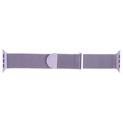 For Apple Watch SE 2022 44mm Milanese Metal Magnetic Watch Band(Lavender Purple) - Watch Bands by PMC Jewellery | Online Shopping South Africa | PMC Jewellery