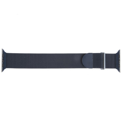 For Apple Watch SE 44mm Milanese Metal Magnetic Watch Band(Midnight Blue) - Watch Bands by PMC Jewellery | Online Shopping South Africa | PMC Jewellery