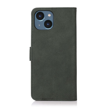 For iPhone 15 Plus KHAZNEH Matte Texture Leather Phone Case(Green) - iPhone 15 Plus Cases by PMC Jewellery | Online Shopping South Africa | PMC Jewellery