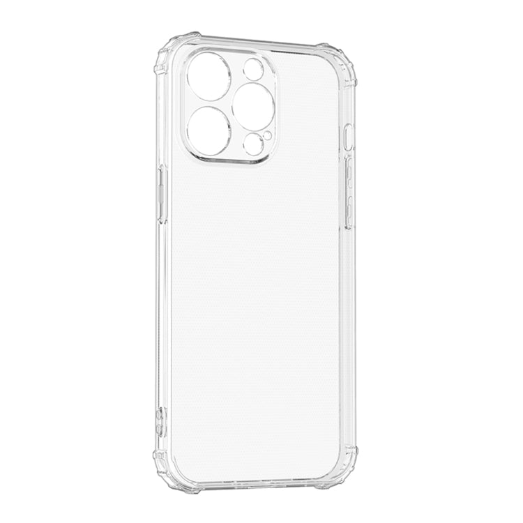 For iPhone 15 Pro Max Four-Corner Shockproof Clear TPU Phone Case(Transparent) - iPhone 15 Pro Max Cases by PMC Jewellery | Online Shopping South Africa | PMC Jewellery