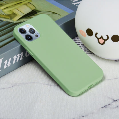 For iPhone 15 Pro Solid Color Silicone Phone Case(Mint Green) - iPhone 15 Pro Cases by PMC Jewellery | Online Shopping South Africa | PMC Jewellery