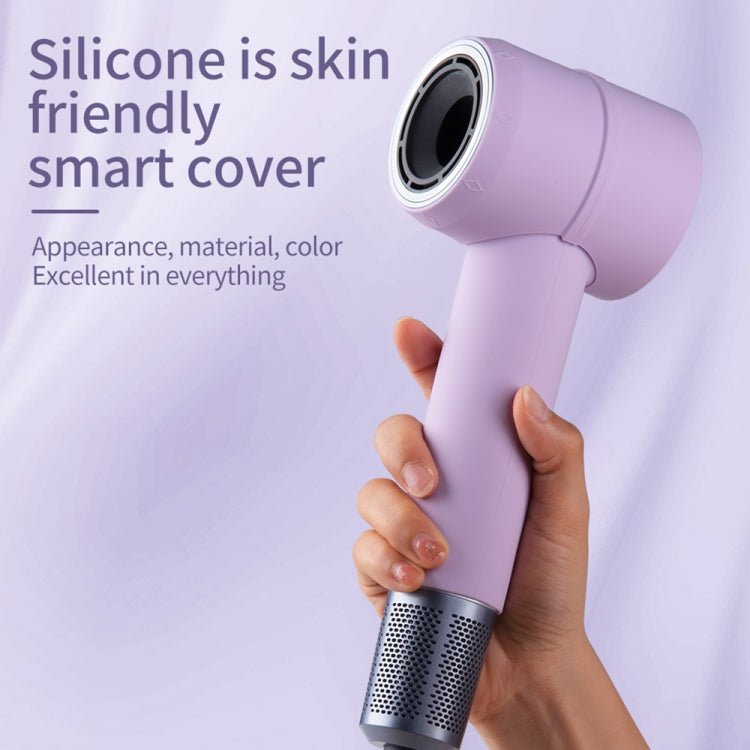 For Dyson LF03 Hairdryer Silicone Protective Case(Silver Grey) - Dyson Accessories by PMC Jewellery | Online Shopping South Africa | PMC Jewellery