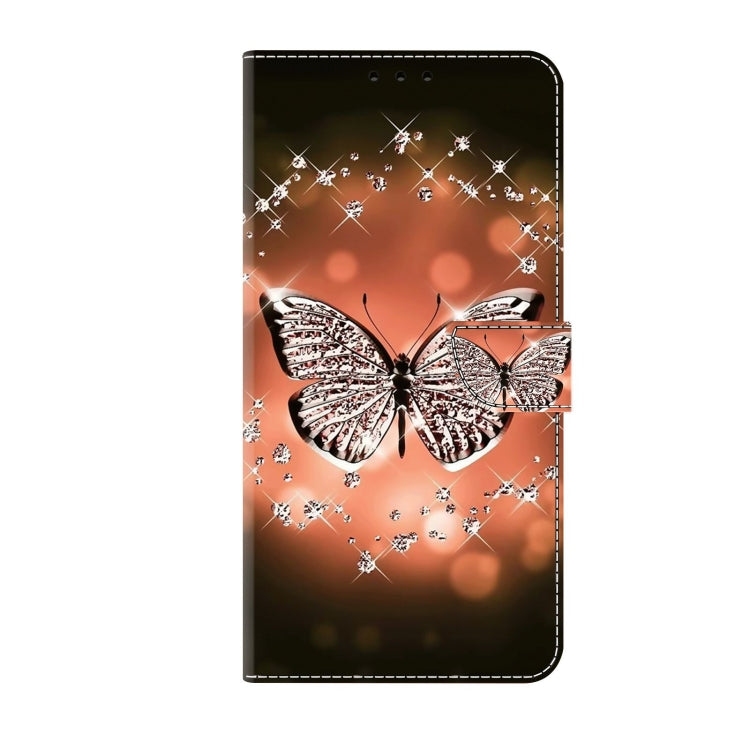 For Xiaomi Redmi Note 8 Crystal 3D Shockproof Protective Leather Phone Case(Crystal Butterfly) - Xiaomi Cases by PMC Jewellery | Online Shopping South Africa | PMC Jewellery