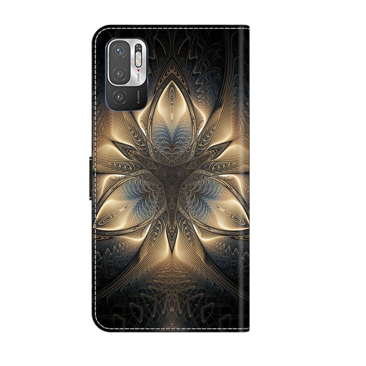 For Xiaomi Redmi Note 10 5G Crystal 3D Shockproof Protective Leather Phone Case(Luminous Building) - Xiaomi Cases by PMC Jewellery | Online Shopping South Africa | PMC Jewellery