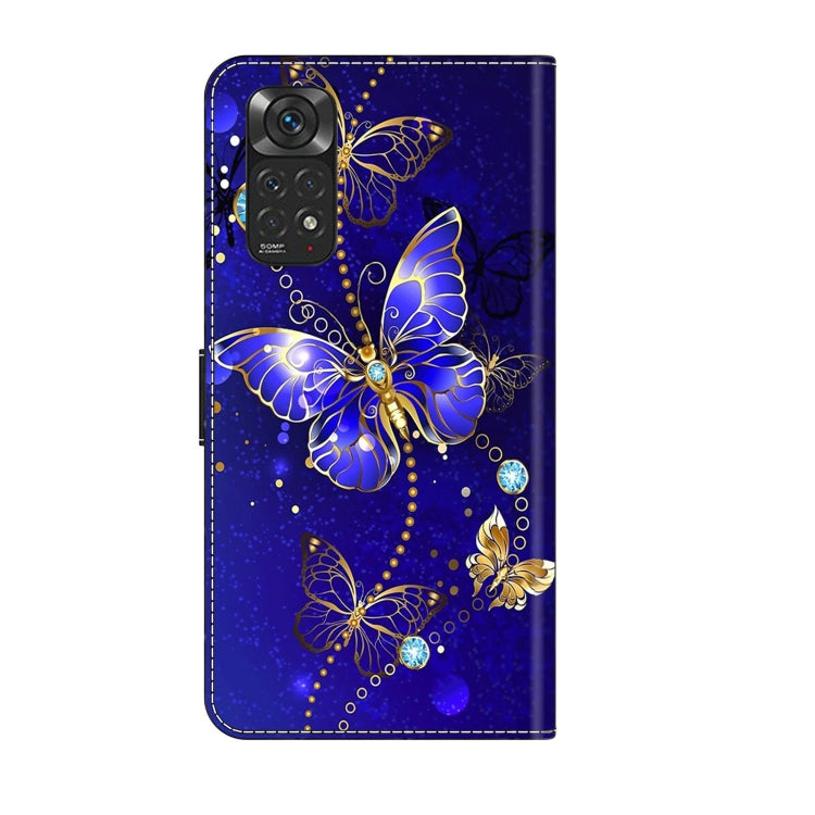 For Xiaomi Redmi Note 11 Global Crystal 3D Shockproof Protective Leather Phone Case(Diamond Butterfly) - Xiaomi Cases by PMC Jewellery | Online Shopping South Africa | PMC Jewellery