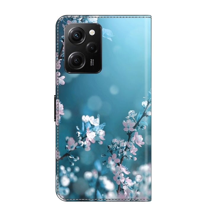 For Xiaomi Redmi Note 12 Pro Global Crystal 3D Shockproof Protective Leather Phone Case(Plum Flower) - Xiaomi Cases by PMC Jewellery | Online Shopping South Africa | PMC Jewellery