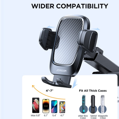 JOYROOM JR-ZS350 Car Dashboard Sucker Phone Holder(Black) - Car Holders by JOYROOM | Online Shopping South Africa | PMC Jewellery