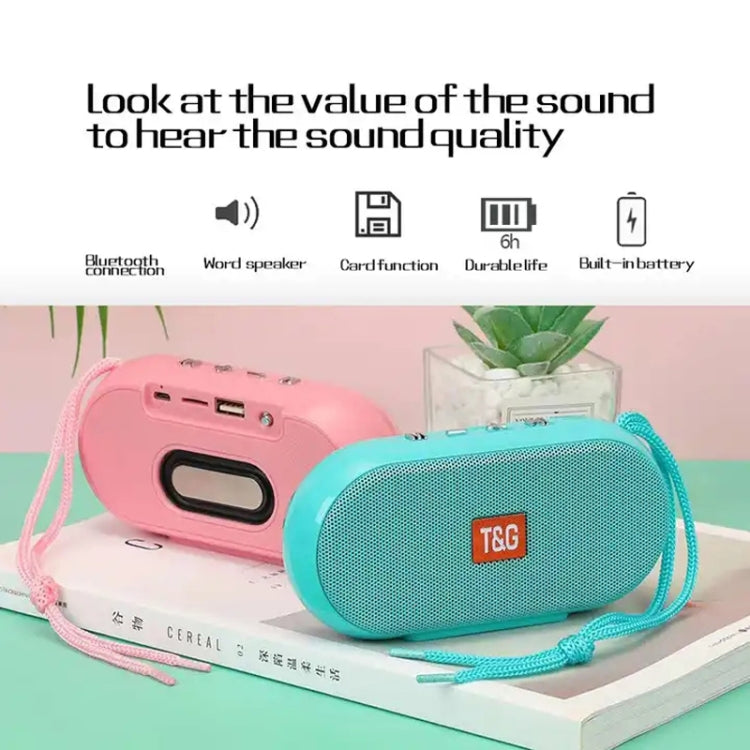 T&G TG179 Outdoor Multifunctional Wireless Bluetooth Speaker Support USB / TF / FM(Dark Blue) - Mini Speaker by T&G | Online Shopping South Africa | PMC Jewellery