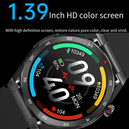 ET450 1.39 inch IP67 Waterproof Silicone Band Smart Watch, Support ECG / Non-invasive Blood Glucose Measurement(Red) - Smart Watches by PMC Jewellery | Online Shopping South Africa | PMC Jewellery