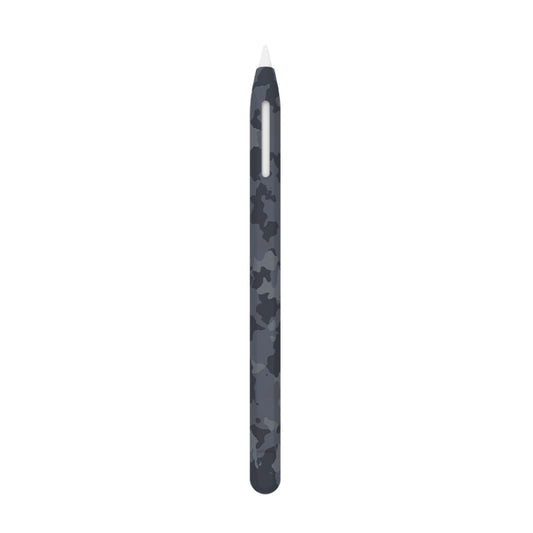 For Apple Pencil 2 LOVE MEI Camouflage Silicone Protective Pen Case(Grey) - Pencil Accessories by LOVE MEI | Online Shopping South Africa | PMC Jewellery