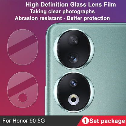 For Honor 90 5G IMAK Rear Camera Glass Lens Film, 1 Set Package - Other by imak | Online Shopping South Africa | PMC Jewellery