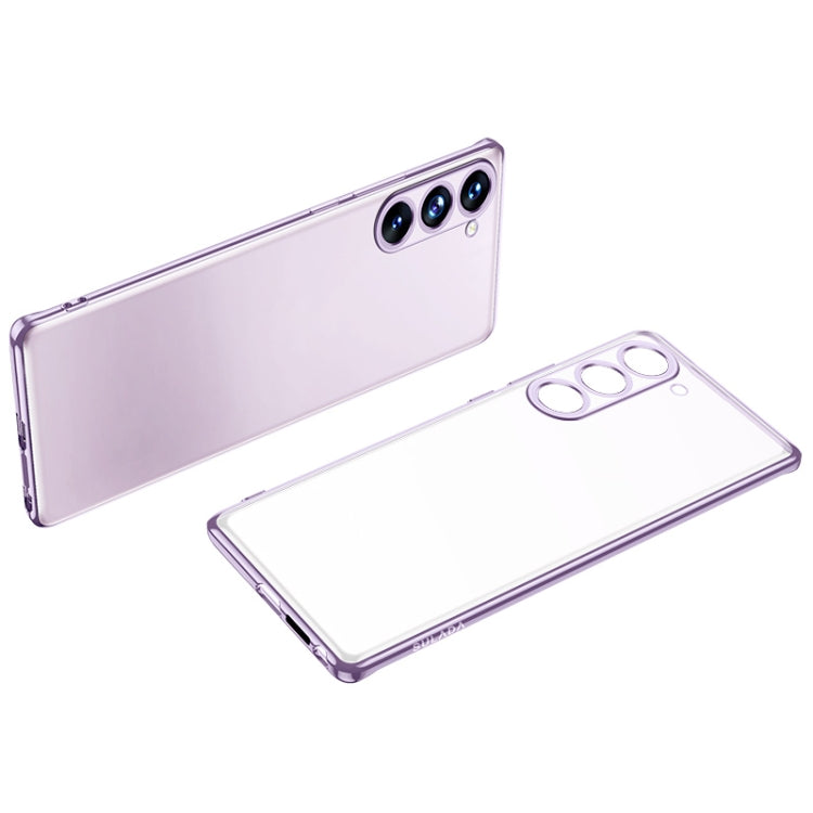 For Samsung Galaxy S23 5G SULADA Electroplating Frosted TPU Phone Case(Purple) - Galaxy S23 5G Cases by SULADA | Online Shopping South Africa | PMC Jewellery