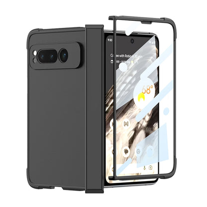 For Google Pixel Fold GKK Skin Feel Airbag Hinge Shockproof Phone Case(Black) - Google Cases by GKK | Online Shopping South Africa | PMC Jewellery