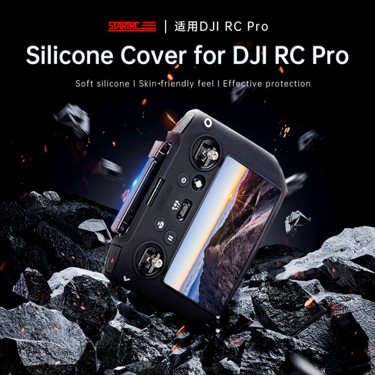 For DJI Mavic 3 /RC Pro with Screen STARTRC Silicone Protective Case(Black) - Others by STARTRC | Online Shopping South Africa | PMC Jewellery