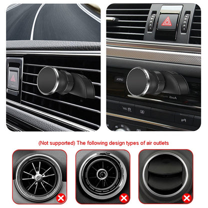 FLOVEME YXF223667 Air Outlet CD Port Magnetic Car Phone Holder(Black) - Car Holders by FLOVEME | Online Shopping South Africa | PMC Jewellery