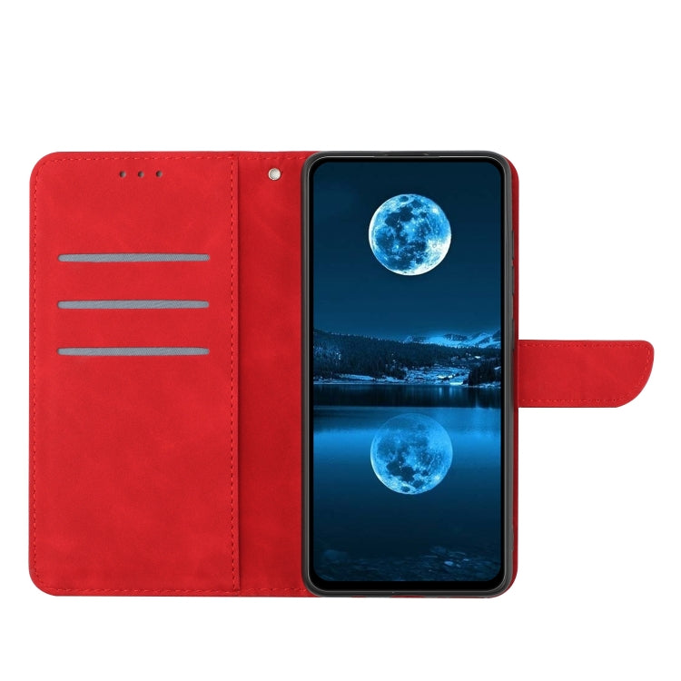 For Google Pixel 8 Pro Stitching Embossed Leather Phone Case(Red) - Google Cases by PMC Jewellery | Online Shopping South Africa | PMC Jewellery