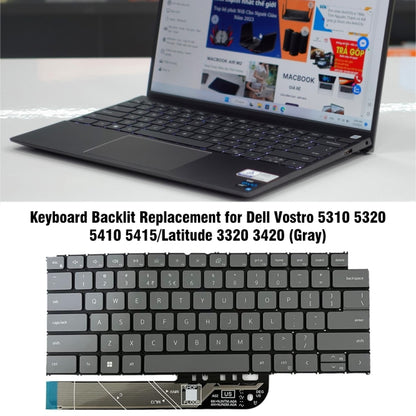 For Dell Vostro 5310 / 5320 US Version Backlight Keyboard - Replacement Keyboards by PMC Jewellery | Online Shopping South Africa | PMC Jewellery