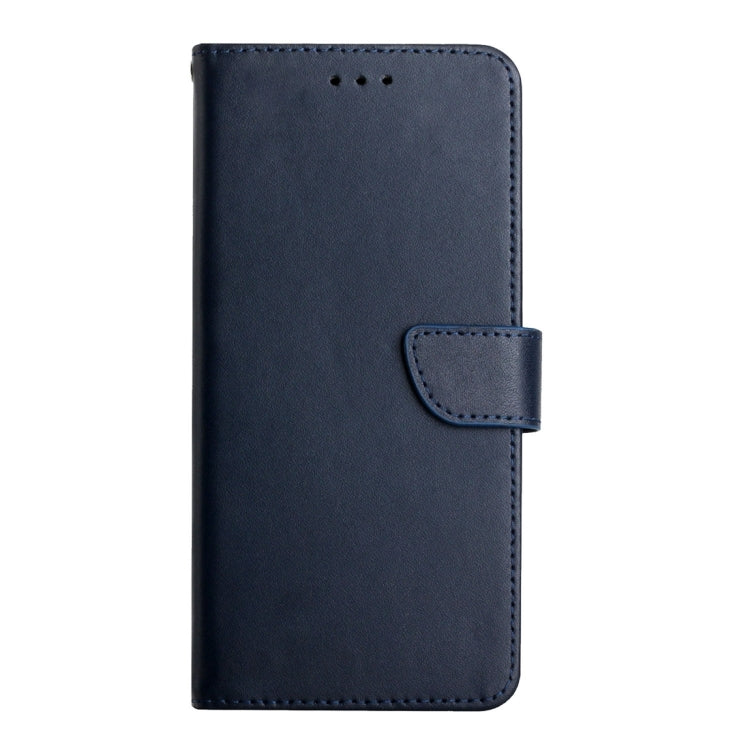 For Honor 90 Lite HT02 Genuine Leather Fingerprint-proof Flip Phone Case(Blue) - Honor Cases by PMC Jewellery | Online Shopping South Africa | PMC Jewellery