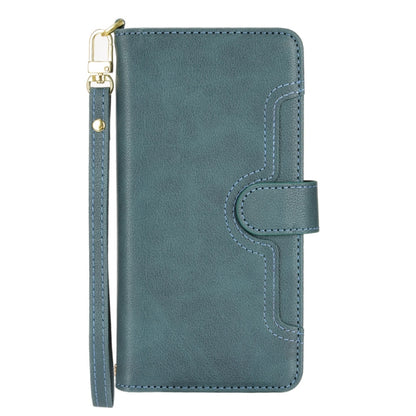 For Motorola Moto G52J 5G Litchi Texture Zipper Leather Phone Case(Green) - Motorola Cases by PMC Jewellery | Online Shopping South Africa | PMC Jewellery