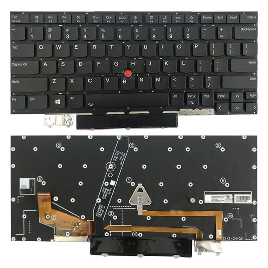 For Lenovo Thinkpad X1C / X1 Carbon 2021 US Version Laptop Backlight Keyboard - Lenovo Spare Parts by PMC Jewellery | Online Shopping South Africa | PMC Jewellery