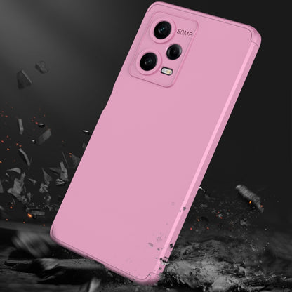 For Xiaomi Redmi Note 12 Pro 5G Global GKK Three Stage Splicing Full Coverage PC Phone Case(Rose Gold) - Note 12 Pro Cases by GKK | Online Shopping South Africa | PMC Jewellery