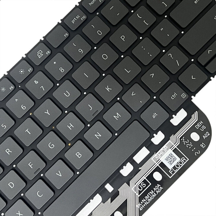 For Dell Inspiron 15-3511 3515 5510 7510 16-7610 US Version Backlight Laptop Keyboard(Black) - Dell Spare Parts by PMC Jewellery | Online Shopping South Africa | PMC Jewellery