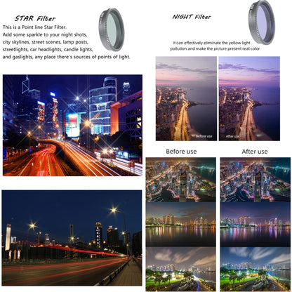 For Insta360 GO 2 / GO 3 JSR LS Series Camera Lens Filter, Filter:NIGHT - Len Accessories by JSR | Online Shopping South Africa | PMC Jewellery