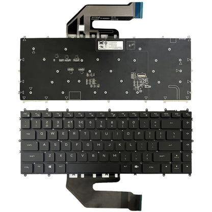 For Dell Alienware x15 R2 / R1 US Version Backlight Laptop Keyboard(Black) - Dell Spare Parts by PMC Jewellery | Online Shopping South Africa | PMC Jewellery