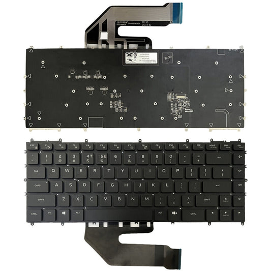 For Dell Alienware x15 R2 / R1 US Version Backlight Laptop Keyboard(Black) - Dell Spare Parts by PMC Jewellery | Online Shopping South Africa | PMC Jewellery