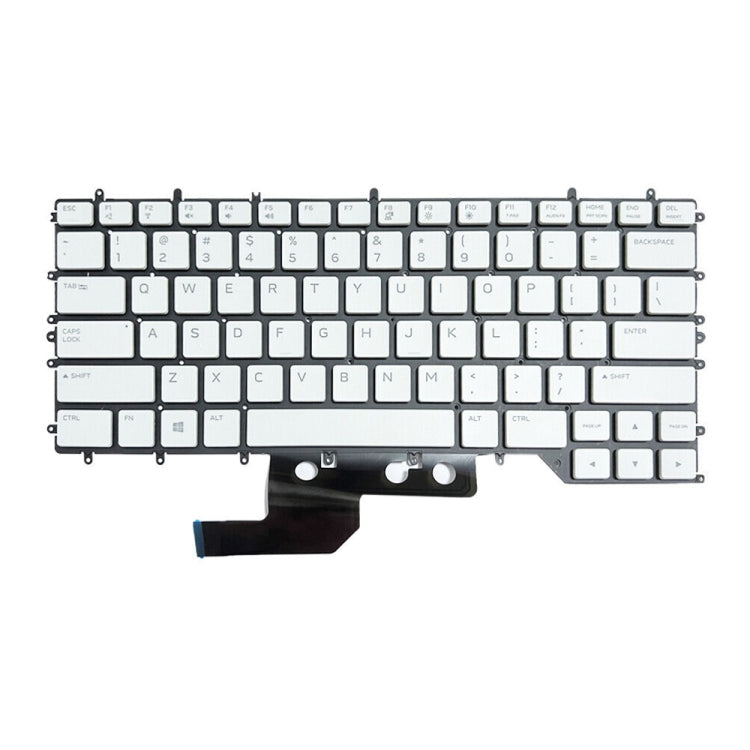 For Dell Alienware M15 / R3 / R4 US Version RGB Backlight Laptop Keyboard(White 0Y00RH) - Dell Spare Parts by PMC Jewellery | Online Shopping South Africa | PMC Jewellery