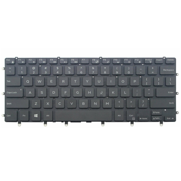 For Dell 5510 M5510 15-7558 7568 XPS 15-9550 US Version Laptop Keyboard(Black) - Dell Spare Parts by PMC Jewellery | Online Shopping South Africa | PMC Jewellery