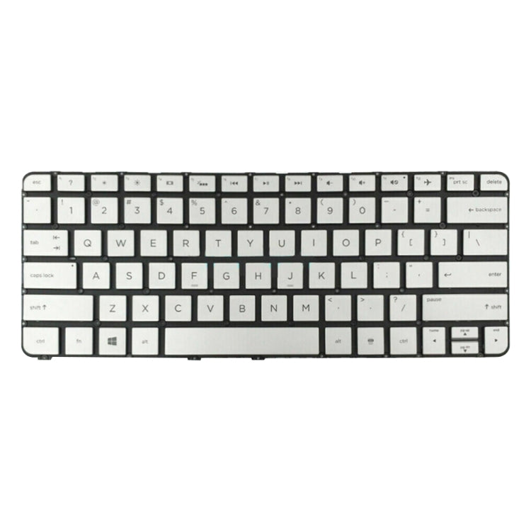 For HP X360 13-4000 US Version Laptop Backlight Keyboard(Silver) - HP Spare Parts by PMC Jewellery | Online Shopping South Africa | PMC Jewellery