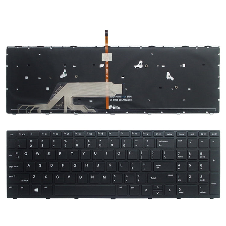 For HP Probook 450 US Version Laptop Backlight Keyboard - HP Spare Parts by PMC Jewellery | Online Shopping South Africa | PMC Jewellery