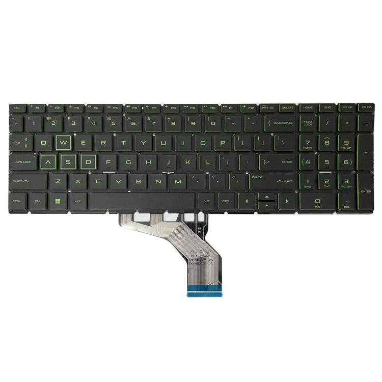 For HP Pavilion Gaming 15-DK US Version Laptop Backlight Keyboard(Green) - HP Spare Parts by PMC Jewellery | Online Shopping South Africa | PMC Jewellery