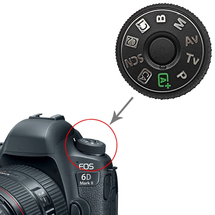 For Canon EOS 6D Mark II Original Mode Dial - Mode Dial by PMC Jewellery | Online Shopping South Africa | PMC Jewellery