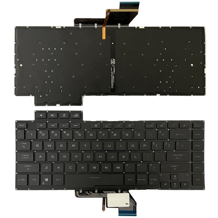 US Version Backlight Laptop Keyboard For Asus ROG GU502G GU502GV GU502GU(White Light) - Asus Spare Parts by PMC Jewellery | Online Shopping South Africa | PMC Jewellery