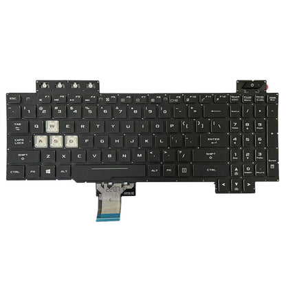 For Asus Gaming FX505D FX505DY FX505DD US Version Backlight Laptop Keyboard(Black) - Asus Spare Parts by PMC Jewellery | Online Shopping South Africa | PMC Jewellery