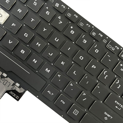 For Asus Gaming FX505D FX505DY FX505DD US Version Backlight Laptop Keyboard(Black) - Asus Spare Parts by PMC Jewellery | Online Shopping South Africa | PMC Jewellery