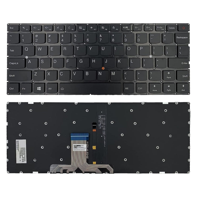 For Lenovo IdeaPad 710S-13IKB 710S-13ISK US Version Laptop Keyboard - Lenovo Spare Parts by PMC Jewellery | Online Shopping South Africa | PMC Jewellery