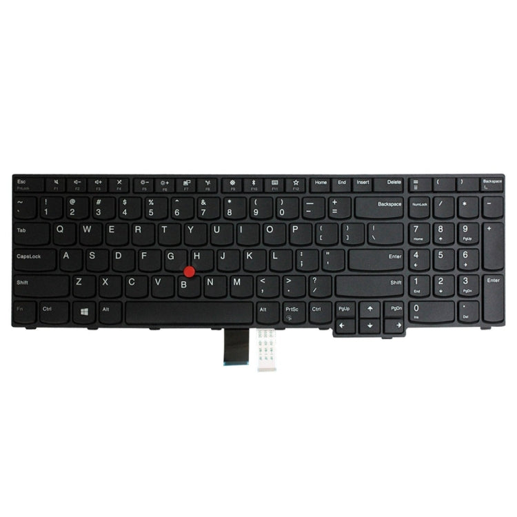 For Lenovo IBM ThinkPad E570 E575 US Version Laptop Keyboard - Lenovo Spare Parts by PMC Jewellery | Online Shopping South Africa | PMC Jewellery