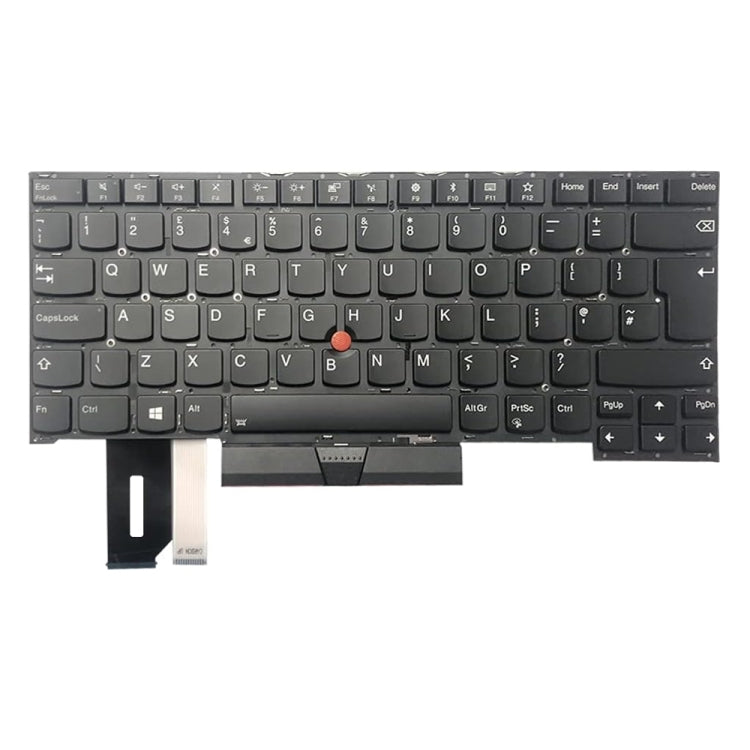 For Lenovo Thinkpad T490S 20NX 20NY UK Version Laptop Keyboard - Lenovo Spare Parts by PMC Jewellery | Online Shopping South Africa | PMC Jewellery