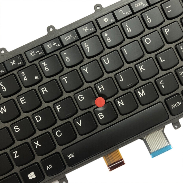 For Lenovo ThinkPad X240 X250 20AL 20AM UK Version Backlight Laptop Keyboard - Lenovo Spare Parts by PMC Jewellery | Online Shopping South Africa | PMC Jewellery