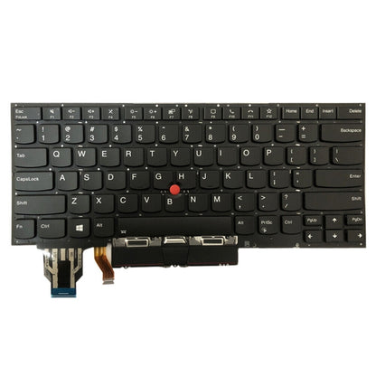 For Lenovo ThinkPad X1 Yoga 4th Gen 20QF US Version Backlight Laptop Keyboard with Touchpad Button(Black) - Lenovo Spare Parts by PMC Jewellery | Online Shopping South Africa | PMC Jewellery